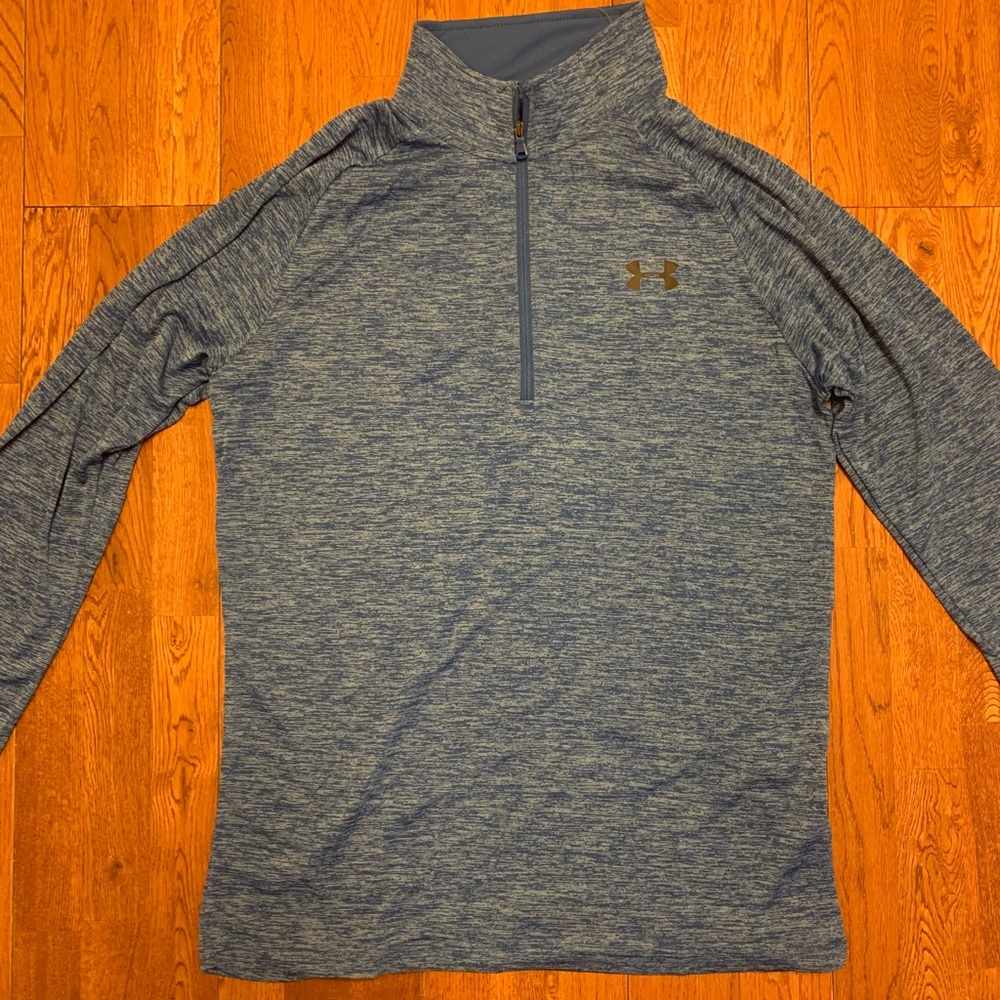 Mens Under armor Quarter-zip Shirt Size Small